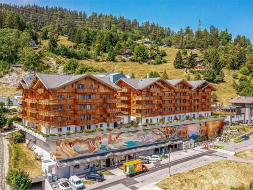 La Tzoumaz Apartment | Pet-Friendly Apartment T-Resort La Tzoumaz with Valley Views