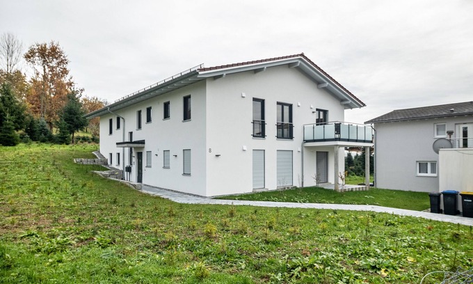 Ravensburg Apartment | Cozy Apartment 'Tanne' with Balcony and Ocean Views