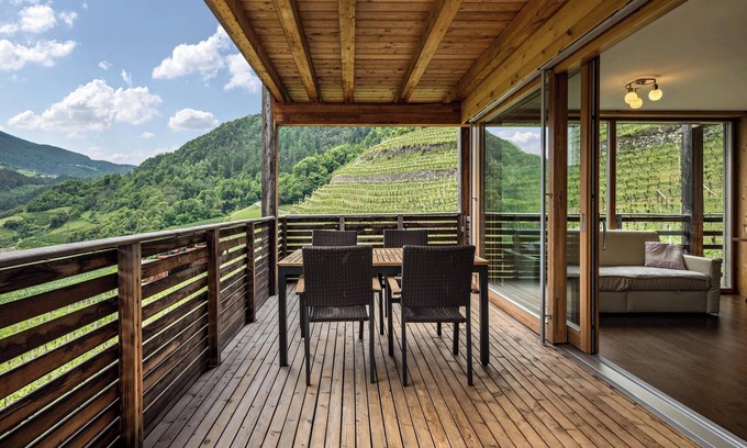 Feldthurns Apartment | Mountain View Retreat: Toni Marlis with Sauna & Wi-Fi