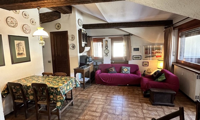 Bardonecchia Apartment | Cozy Apartment 'Trilocale Einaudi Bardonecchia' with Balcony
