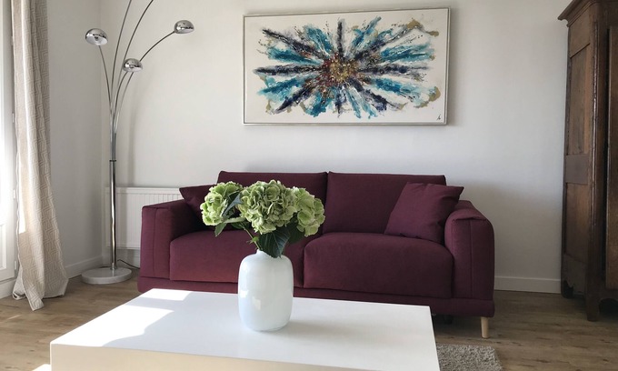 Trouville-sur-Mer Apartment | Apartment with Spectacular Oceanfront Views & Top Amenities