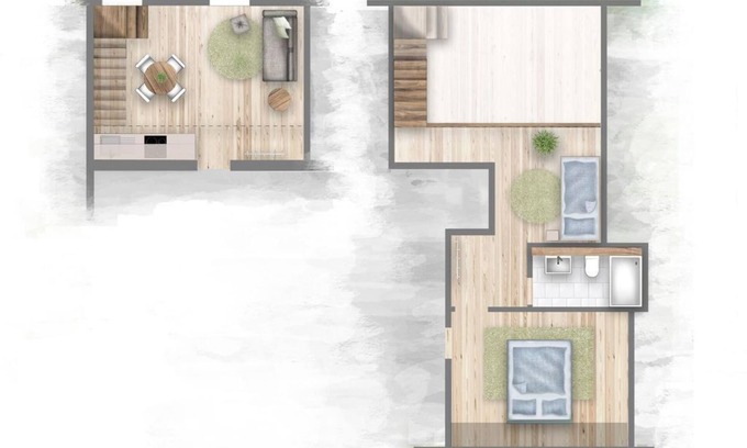 Neuwilthen Apartment | Cozy Apartment "Tulpe" with Kitchen & Breakfast Options