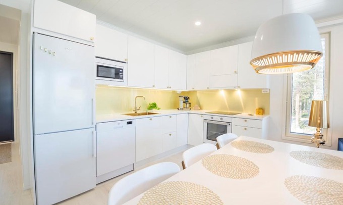 Kalajoki Apartment | Spacious Apartment Tuomenkartano C4 with Sauna in Kalajoki
