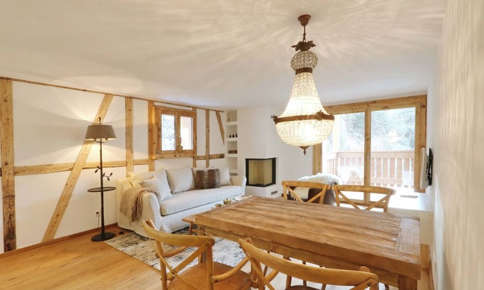 St. Moritz Apartment | Apartment Turandot - Elegant Alpine-Chic Apartment in St. Moritz