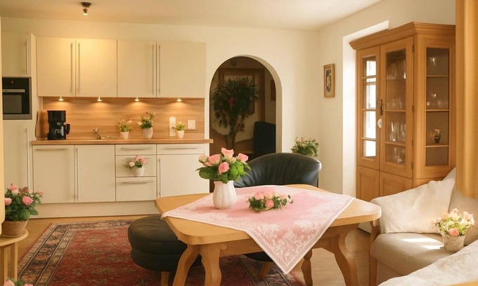Berchtesgaden Apartment | Cozy Retreat for Two: Pet Friendly with Spa Amenities