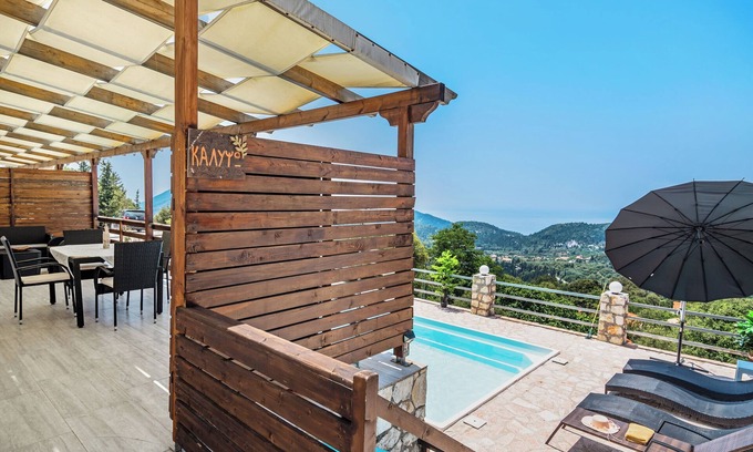 Chortata Apartment | Serene Apartment 'Ventus Kalipso' with Ocean View & Wi-Fi