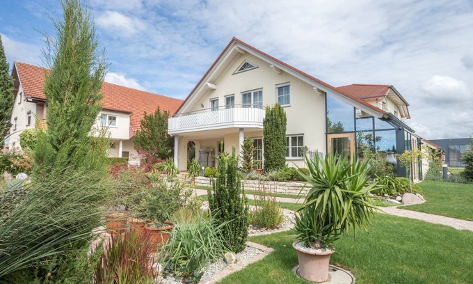 Meckenbeuren Apartment | Welte Apartment by Lake Constance: Pool, Garden & Mountain View