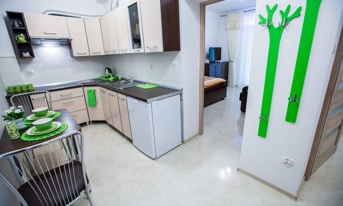 Wladyslawowo Apartment | Cozy Apartment Wenge with Balcony, Ocean View & Pool