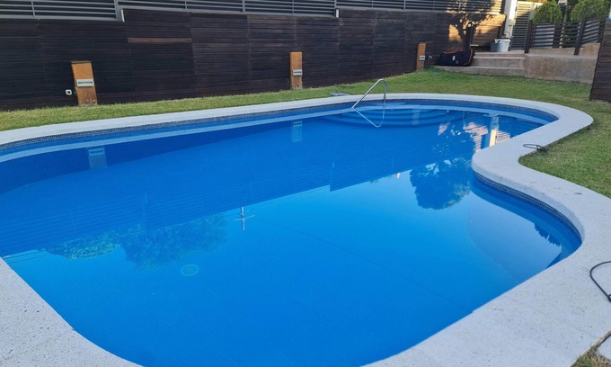 Calonge Apartment | Idyllic Garden Retreat with Saltwater Pool in Costa Brava