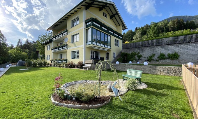 Millstatt Apartment | Serene Apartment with Lake View & Panoramic Mountain Scenery