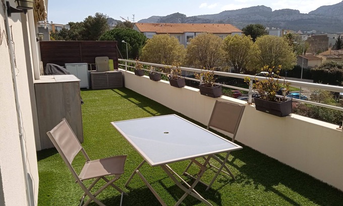 Vielle-Chapelle Apartment | Spacious Apartment with Terrace, Minutes from Olympic Center
