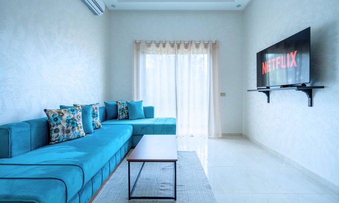 Bouznika Apartment | Apartment with Pool Near the Beach