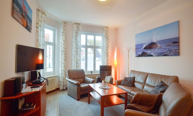 Binz Apartment | Cozy Apartment with Ocean View and Pool - Rated 9.8/10