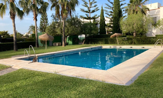 Vera Beach Apartment | Oceanfront Apartment with Pool and Stunning Sea Views