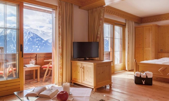 Mosern House | Apartment with south-facing balcony - Hotel Garni Lärchenhof Natur