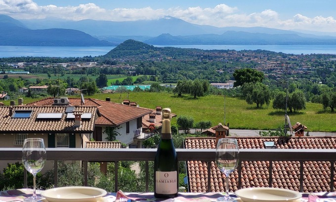 Polpenazze del Garda Apartment | Relaxing Apartment with Lake Garda Views & Pool Access