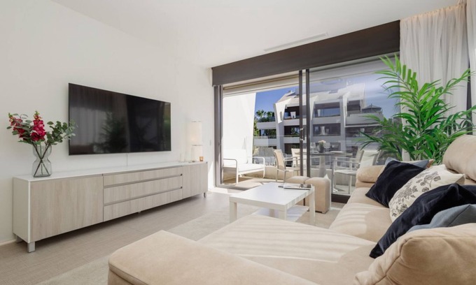 Carib Playa Apartment | Beachside Apartment at Dunas Beach with Oceanfront Views