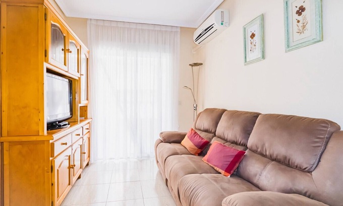 Torrevieja Apartment | Ideal Two-Bedroom Apartment Near Del Cura Beach!