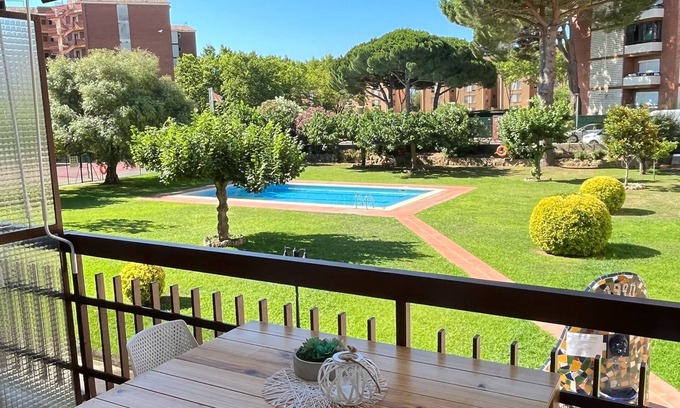 Platja d'Aro Apartment | Ideal Apartment with Pool, Wifi, and Tennis Court