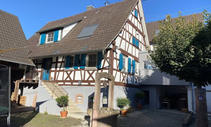 Herbolzheim Apartment | Apartment 'Wohnen Im Haus Blum' with Shared Terrace and Wi-Fi