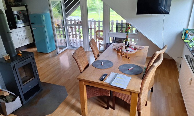 Bad Muenstereifel Condo | Scenic Apartment "Ziegenpeter" with Valley Views & Spa