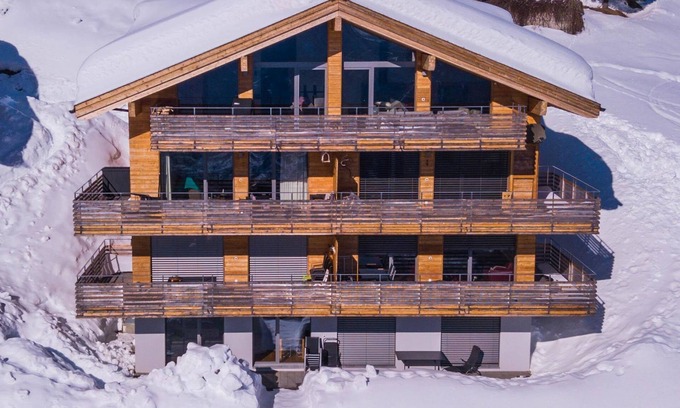 Riederalp Apartment | Comfortable Stay at Apartmenthaus Riederhoru with Spa & Kitchen