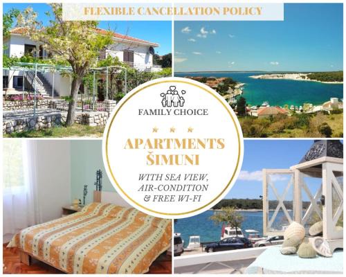 Simuni Apartment | Cozy Apartments Šimuni with Oceanfront Views & Pet Friendly