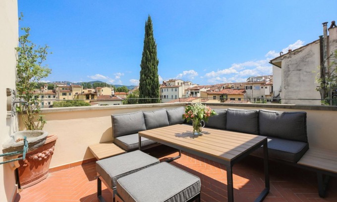 Santissima Annunziata Apartment | Elegant Alfieri Prestige Apartments with Scenic Terrace