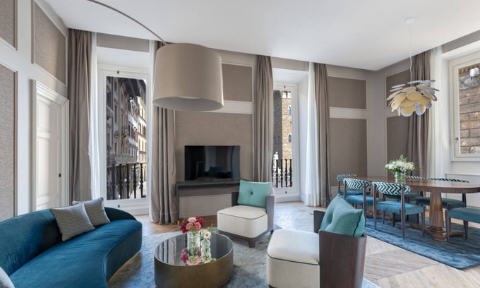 San Giovanni Apartment | Elegant Palazzo Signoria Apartments with Spa & Kitchen