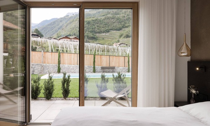 Lagundo Apartment | Top-Rated Apartsuites Rosengarten with Pool & Infrared Sauna