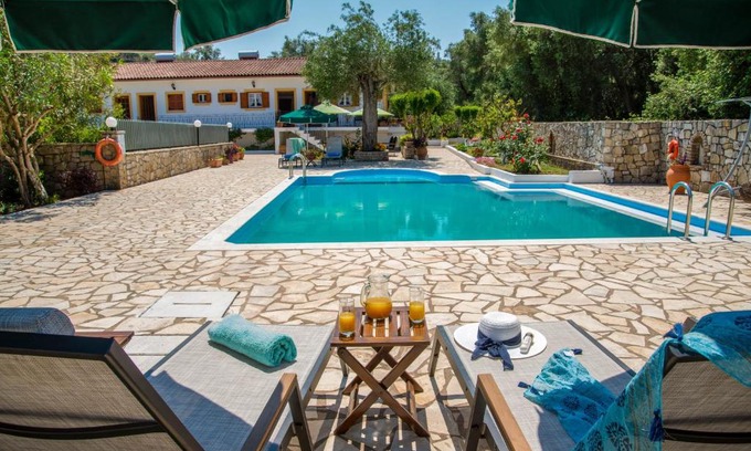 Lakka Apartment | Gorgeous Aphrodite Studios with Pool and Ocean Views
