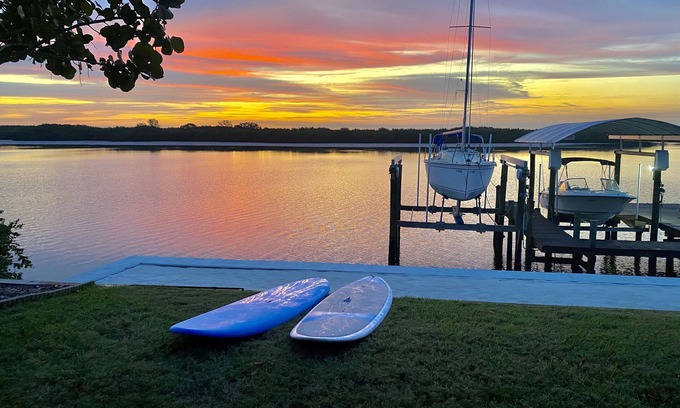 Apollo Beach House | Exceptional Apollo Beach Home with Private Beach Access!