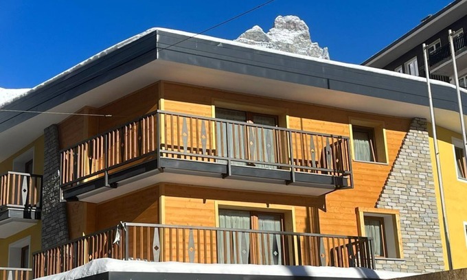 Cervinia Apartment | Central Apartment Near Slopes with Family & Pet Amenities