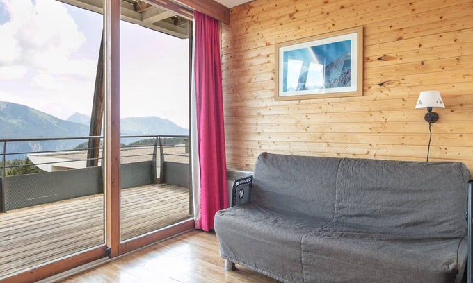 Chamrousse Apartment | Scenic Mountain View Apartment for Up to 4 Guests