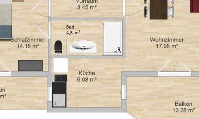 Millstatt Apartment | Scenic App6 with Balconies and Mountain Views - Haus Starfach