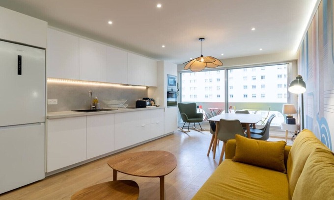Gambetta Apartment | Appart 9pers#5Bedrooms#La Défense#Balcony