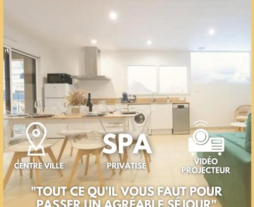La Gacilly Apartment | Relaxing Appart Hôtel La Gacilly with Spa & Parking