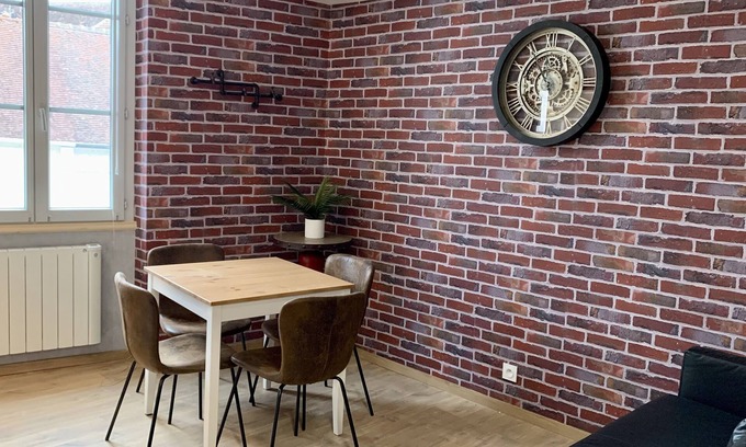Dole Apartment | Discover Appart La Fabrique: Central Location with Wifi & Spa