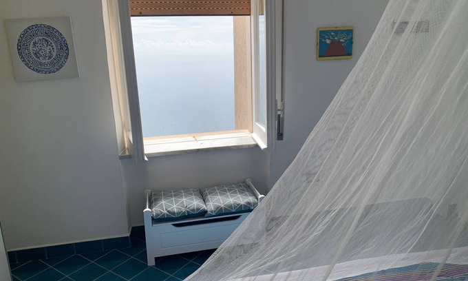 Furore Apartment | Scenic Furore Apartment with Breathtaking Amalfi Coast Views