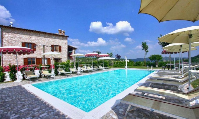 Cagli Apartment | Stylish Appartamento Indaco with Pool & Family Amenities