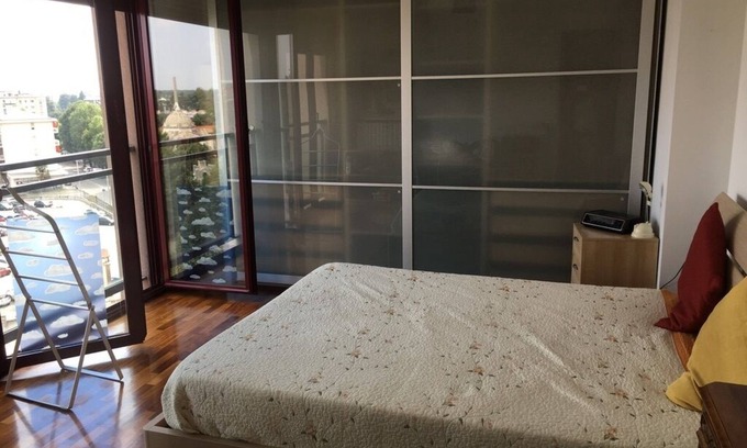 Gallarate Apartment | Bright Apartment with Balcony Near Park and Gym