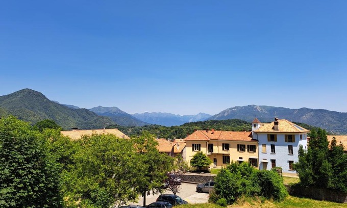 Madonna del Sasso Apartment | Sunlit 2-Bedroom Apartment with Scenic Views