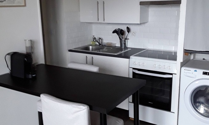 Ouistreham Apartment | Beachside Oasis: Family-Friendly Stay Steps from the Shore