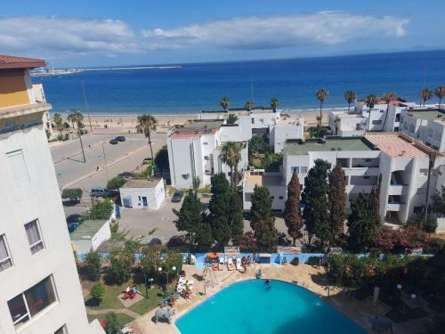 Malabata Apartment | Oceanfront Apartment with Pool & Free WiFi in Tanger