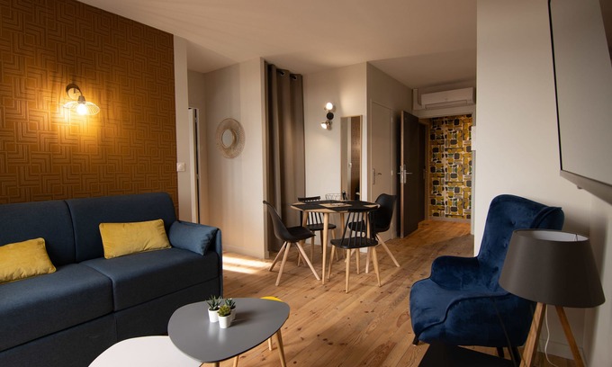 Chatel-Guyon Apartment | Exceptional Comfort Apartment with Balcony & Kitchen Access