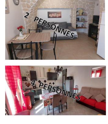 Vergeze Apartment | Cozy Appartement for 4 in Vergeze with Breakfast Included