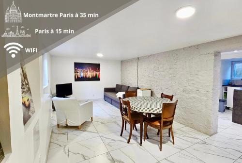 Noisy-le-Sec Apartment | Appartement Attica - 15min Paris RER E, cosy