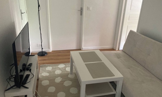 Romainville Apartment | Family-Friendly 2-Bedroom Apartment with Kitchen & Living Room