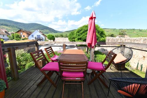 Kientzheim Apartment | Cozy Appartement Côté Vignes with Terrace & Pet-Friendly Perks