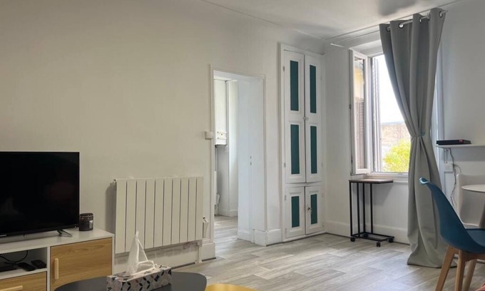 Bourges Apartment | Relax in Appartement Calm: A Pet and Child-Friendly Oasis